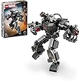LEGO Marvel War Machine Mech Armour, Buildable Toy Action Figure for Kids with 3 Stud Shooters, Legendary Character from the MCU, Gifts for Boys and Girls Aged 6 Plus Years Old 76277