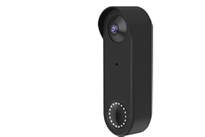 TYEYOBER Custodia protettiva in silicone adatta per campanello Arlo Essential Video, resistente alle intemperie, protezione solare in silicone per il campanello Arlo Video