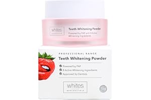Whites Beaconsfield Professional Range Teeth Whitening Powder – Advanced Pap Technology with 8 Whitening Ingredients, Hydroxyapatite for Enamel Strengthening, Low Abrasive, Dentist-Designed Formula
