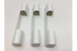 SRB Roto Lot de 3 caches de fenêtre en PVC DK Protection contre la saleté Convient pour NT