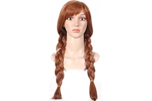 Frozen Anna Wig For Women Brown