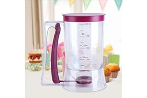 Distributeur De Pâte À Gâteau, Distributeurs De Pâte, 900ml Distributeur De Pâte Manuel Cupcake Crêpe Gaufre Tasse À Mesurer Outil De Cuisson