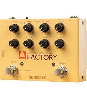 ギター ANNAlog Analog Percussion Stomp Box Ortega Guitars ANNAlog Analog Passive Percussion Stomp Box