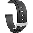 MONTREUX Premium Quick Release FKM Rubber Watch Strap Band for Rolex, Omega, TAG Heuer, Seiko & More