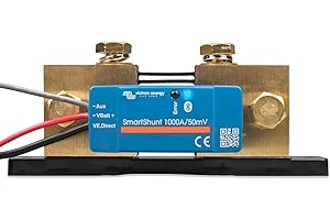 Victron Energy SmartShunt IP65 Battery Monitor (Bluetooth) - Victron Smart Shunt - 6.5V-70V - 1000 amp