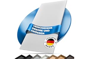 ‎PRIMA RENOVIERUNGS-SYSTEME Tischplatte 120x60 | Arbeitsplatte, Küchenplatte, Schreibtischplatte aus Holz | Dekorplatte in Holz-Optik oder Unidekor für Tischbau | Esstischplatte, Küchenarbeitsplatte, Bürotisch & mehr