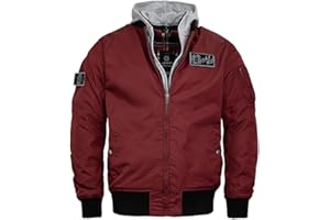 Mycl Turell 2nd Edition Bomberjacke Herren - Wasserabweisend, Sicherheits-Gelprotektoren CE zertifiziert - Stylisch und Sicher - Bomber Jacket - Motorradjacke Vintage Jacke