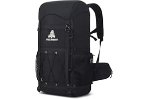 Bseash Wodoodporny plecak turystyczny 40 l z osłoną przeciwdeszczową, outdoorowa sportowa torba podróżna, plecak na kemping, wspinaczkę, jazdę na rowerze, narciarstwo