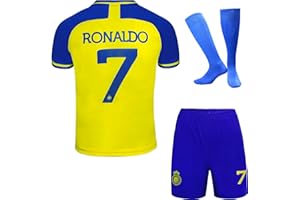 metekoc NASSR Riyadh Al Heim #7 Football Fußball Kinder Trikot Shorts Socken Jugendgrößen