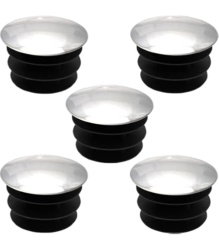 Stopfen Für WS3-5mm 10x Lamellenstopfen 40x40 Mm Für WS 3–5 Mm – Schwarz, Mit Radius 6 Mm, Vierkant 4 Kant Rohr