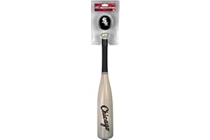 Jarden Sports Licensing Rawlings MLB Chicago White Sox Grandslam Bat and Ball, Black