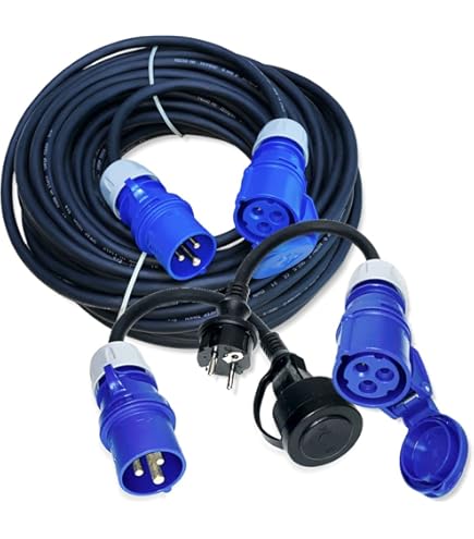 Cavo Di Prolunga 3Z 10m Bianco - Foto 11