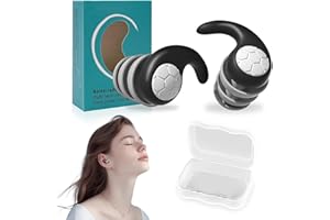 Ohrstöpsel zum Schlafen,Ohrstöpsel für Reduzieren Schnarchgeräusche,Wiederverwendbare,Weich 3D Shape Schlaf Ohrenstöpsel für 