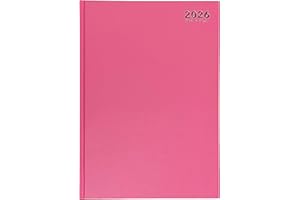 ARTH 2026 diary A5 Day to a Page - PINK