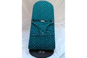 MOON-BEBE FUNDA PARA HAMACA DE BEBES UN UNIVERSAL SOFT BALANCE Y BLISS VERDE (GREEN STARS)