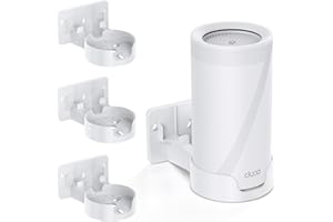 EDUP LOVE EDUP Kit de Montage Mural pour système Deco WiFi 7 Mesh BE65-5G/ BE75/ BE85/ BE95/ BE10000/ BE22000/ BE33000 BE Serie, Deco Mesh Wi-FI 7 Supports de Montage (Blanc, Lot de 3)