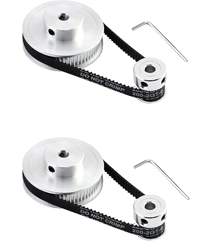 15mm GT2 Set: 2 X GT2 Pulley + 2m GT2 Band Versand Gleicher Tag