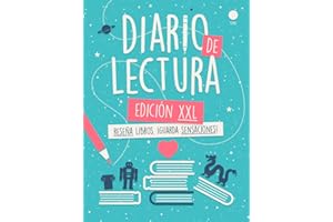 Diario de Lectura XXL (Gama Ocean): Reseña libros. Guarda sensaciones. ¡Para 100 Libros, con Curva de Interés y Biblioteca Visual!