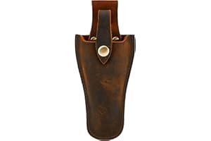 DIPZO Funda de Herramientas de Jardinería en Cuero, Holster Resistente para Tijeras, Cuchillos y Cesoñas, Regalo para Hombres, Padres o Esposos