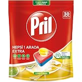 Pril Hepsi Bir Arada Extra Tablet Bulaşık Deterjanı 30 Yıkama (1 x 30 tablet)
