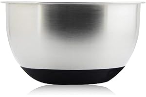 GUSENGO Saladiers En Acier Inoxydable - Premium Bol Inox Mélangeurs, Bol À Céréales Mesures Graduées, Base En Silicone Antidérapante, Pour La Cuisine, Cuire Au Four, Battre Les Œufs, Les Nouilles, Patisserie