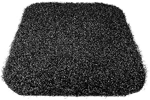 Tuda Grass Direct Playground Artificial Grass 8mm Pile Height - Black - 4m W x 1m L (13ft1 x 3ft3)