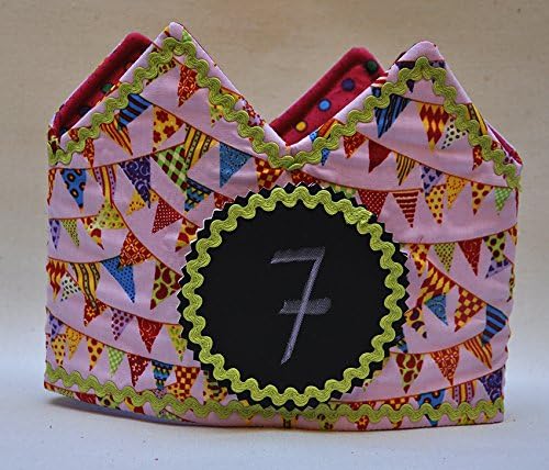 Kids birthday crown, Happy Birthday. Prince and Princess Birthday Party. Crown Decoration for Children. Also for adults.