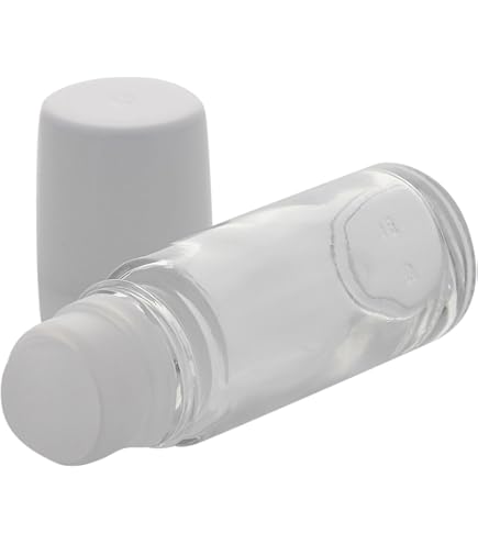 Xyulaan 30 Ml Roll-on-Flaschen Aus Glas – Leer, Transparent, Für ätherische Öle, Parfüm & DIY