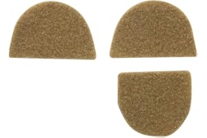 Armorwerx Klettverschluss-Deck-Set, kompatibel mit MSA Sordin/Tea Hi-Threat/TCI Liberator Headset (Tan)