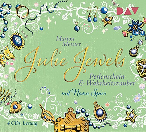 Julie Jewels - Teil 1: Perlenschein und Wahrheitszauber: Lesung mit Musik mit Nana Spier (4 CDs)
