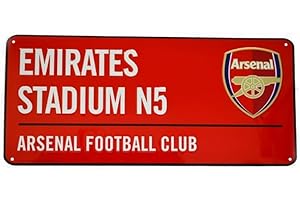 Arsenal FC Officiel Emirates Stadium Signe Rouge Rue