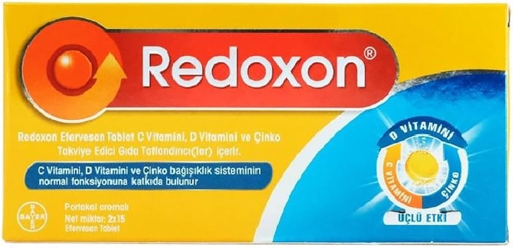 Redoxon Üçlü Etki 30 Efervesan Tablet