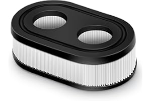 Milifox 1 Pcs Filtro de Aire Cortacésped - Herramienta de Limpieza de Aire para Jardín Compatible con Cortacéspedes de Empuje,Adecuado para Briggs and Stratton 593260 798452