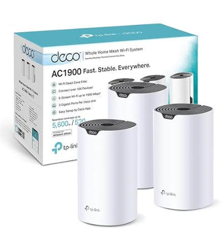 TP-Link Deco X60 V3.20 Wi-Fi 6 Mesh WLAN Set (3 Pack), AX5400