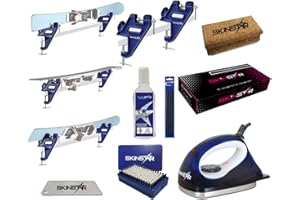 skinstar Ensemble skiwax Fart Ensemble Démarreur Tendeurs avec réparation de la Base 8- pièces