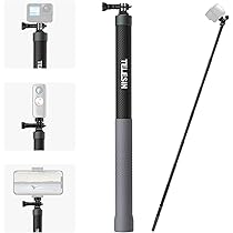 NASHnal Selfie Stick Schwimmend Schwimmender Selfie Stick Für Actioncams – Wasserdicht, Treibend, Für GoPro Hero 11-7, Canon, DJI Osmo Unterwasser Selfie Stick Schwimmend