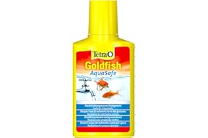 Tetra Goldfish AquaSafe 250 ml, Rende l'Acqua del Rubinetto Sicura per i Pesci
