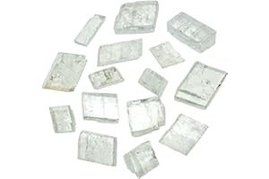 Naturosphère - Minéraux et fossiles C25 - Pierres brutes spath d'Islande - 1 à 4 cm - 100 grammes