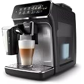 PHILIPS EP3246/70 Espresso Makinesi, 1.8 L Kapasite, 5 Aromatik Kahve &Ccedil;eşidi, LatteGo S&uuml;t Sistemi, Siyah