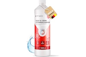‎MM HYGIENE MM HYGIENE® Urinsteinentferner EXTRA STARK 1000ml - starker WC Reiniger & Toilettenreinger & Kalkentferner - entfernt hartnäckigste Ablagerungen aus Kalkstein, Urinstein und Braunstein