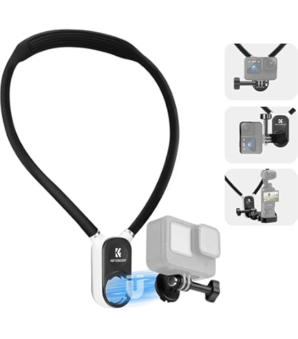 SVBONY Support De Cou Pour Caméra D'action Compatibles Avec