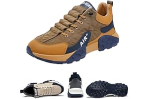 LOCKENSTAB Men's Orthopedic Comfort Sneaker Waterproof Air AIP Walking Tennis Comfortable Wide Shoes Neutral Running Shoes
