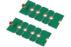 ZDE Lot de 2 adaptateurs d'extension M.2 NGFF NVMe SSD 2230 2242 2260 2280 - Longueur des adaptateurs pour carte PCB