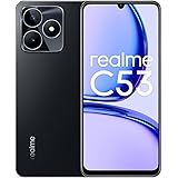 realme Smartphone C53,128GB/ 6GB di RAM, Dual SIM, colore nero mighty.