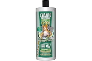 Dona Flora - Champú Crecimiento Rapunzel | Fortalece y Nutre con Biotina | Aumenta el Crecimiento | Sin Sulfatos ni Parabenos | Volumen y Brillo Natural | Fórmula Suave 1000ml