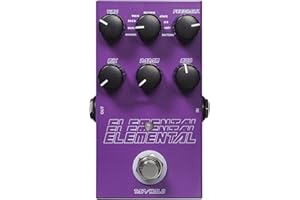 Nikou M-VAVE Delay - Pedale digitale Delay con 9 regolatori di effetti, ingresso per chitarra, alloggiamento in metallo, DC9 V/tipo C, 2 modalità di alimentazione (viola)