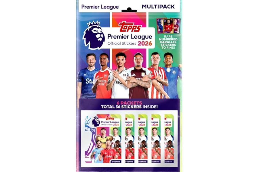 Topps Premier League 2026 Sticker Collection - Multipack