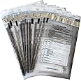 ZMYBCPACK 100 Pack Clear FREEZFraud Deposit Bags, Tamper-Evident Bags, Security Bank Pocket, 9 x 12 Inches