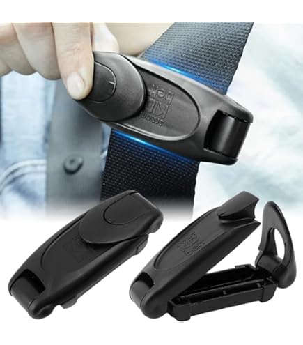Clip Blocca Cintura Sicurezza Auto - Universale Per Comfort E Sicurezza