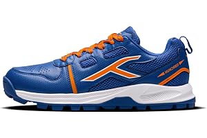 Hundred HyperTurf Cricket Shoes | TerraSpike Rubber Studs Men | Embedded Support Plate for Stability | Lightweight & Durable | Ideal for Turf, Ground & Hard Surfaces